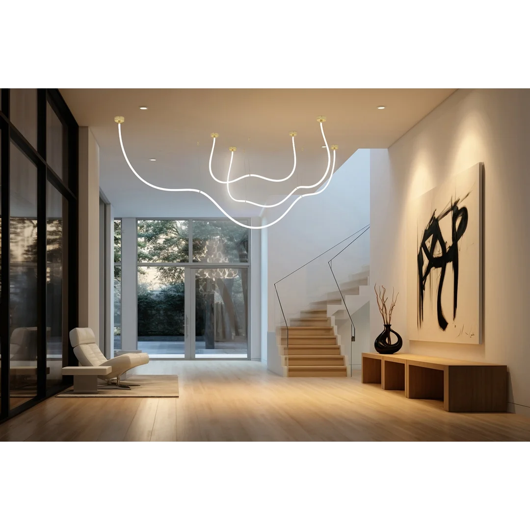 MOOSEE lampa wisząca LASSO 500 Smart złota — zdjęcie 9