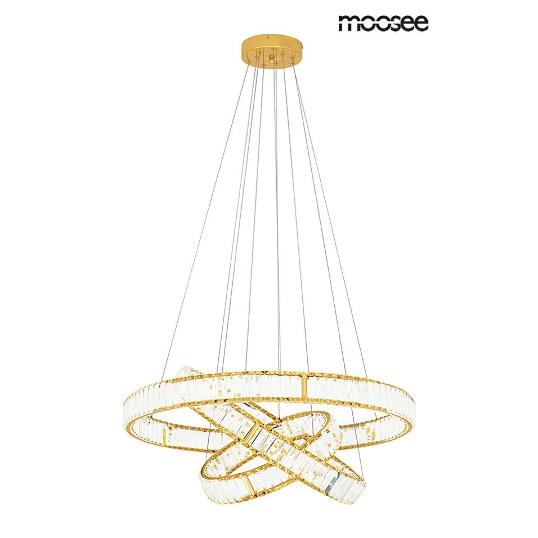 MOOSEE lampa wisząca LIBERTY TRIPLES złota — zdjęcie 2