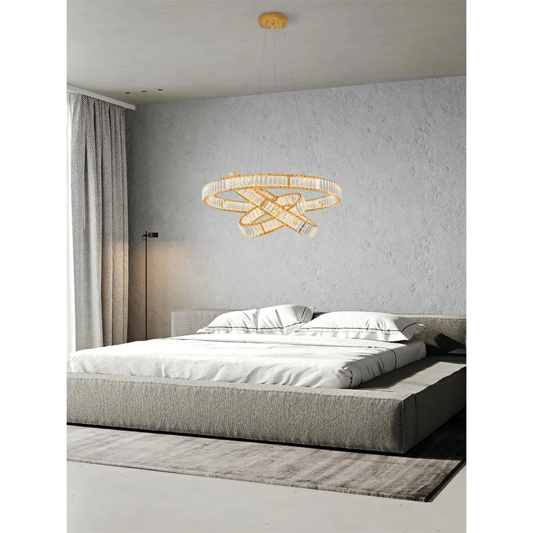 MOOSEE lampa wisząca LIBERTY TRIPLES złota — zdjęcie 15