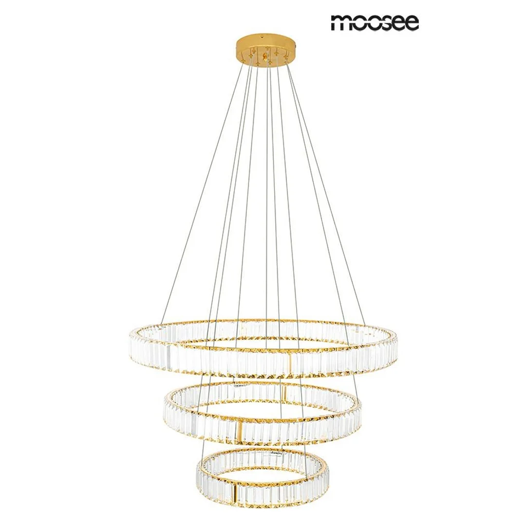 MOOSEE lampa wisząca LIBERTY TRIPLES złota — zdjęcie 4