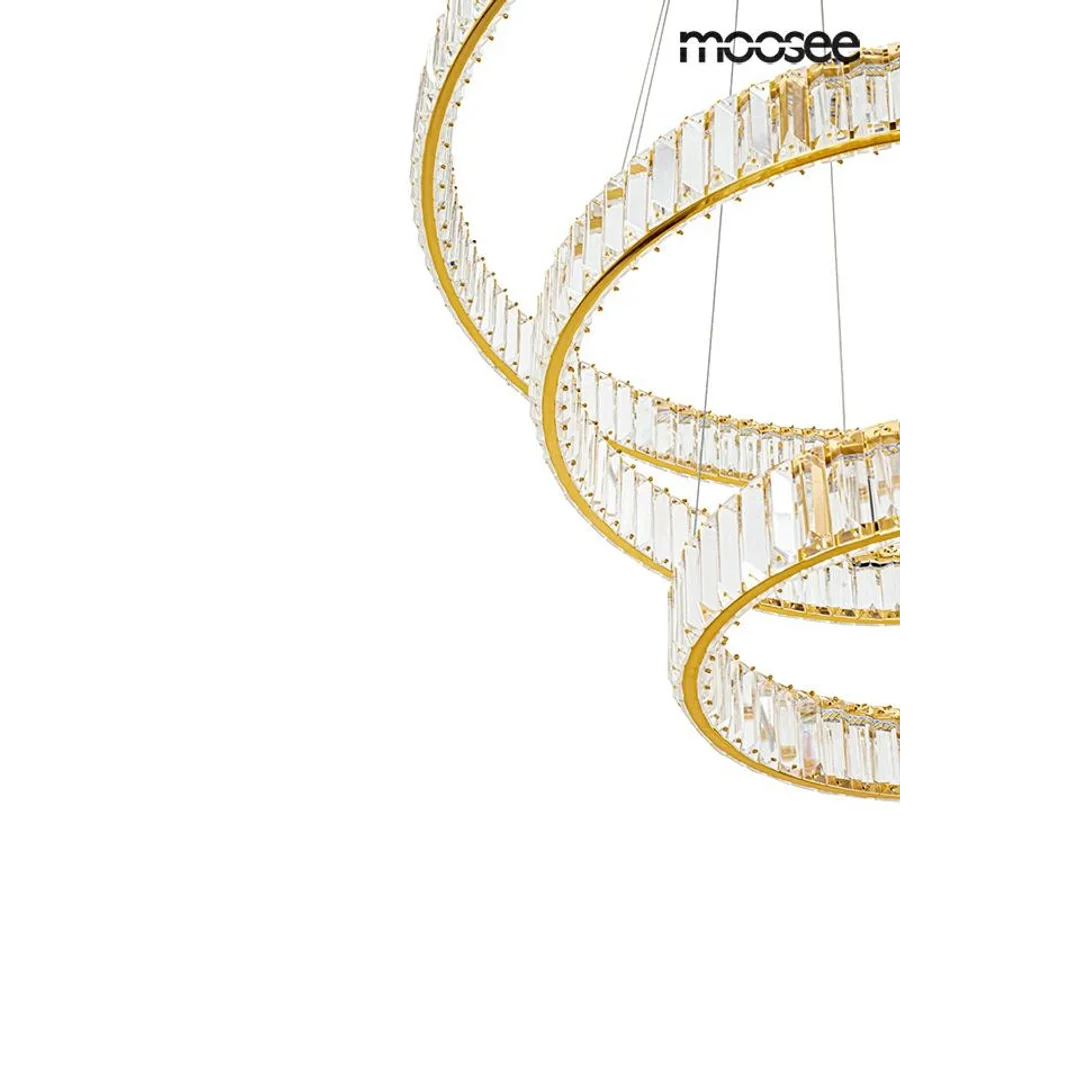 MOOSEE lampa wisząca LIBERTY TRIPLES złota — zdjęcie 10