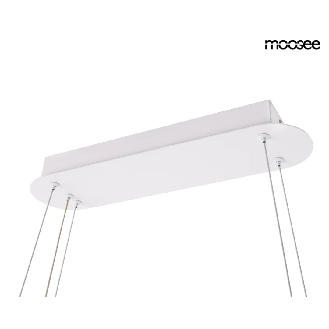 MOOSEE lampa wisząca MAZAYA biała — zdjęcie 4
