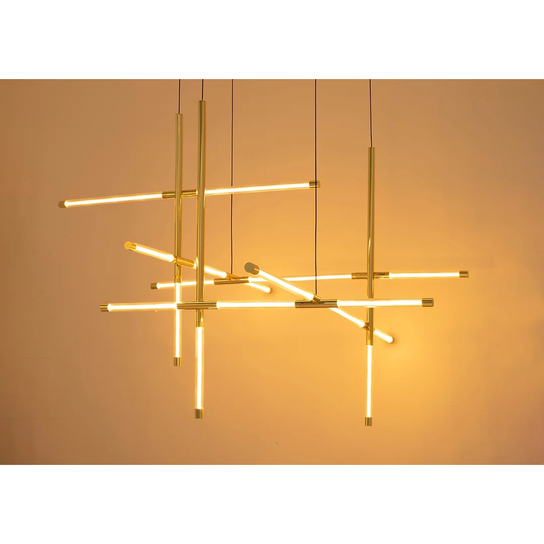 MOOSEE lampa wisząca MIKADO M złota — zdjęcie 2