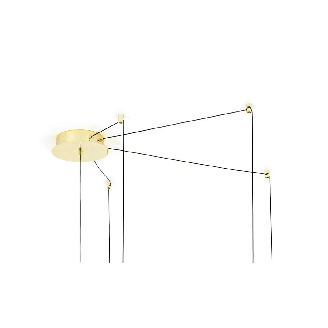 MOOSEE lampa wisząca MIKADO M złota — zdjęcie 7