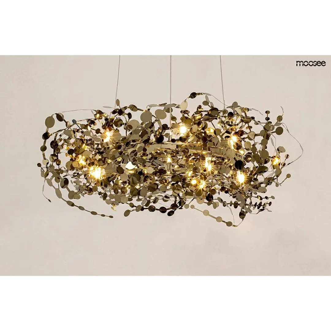 MOOSEE lampa wisząca MONETE 60 chrom — zdjęcie 3