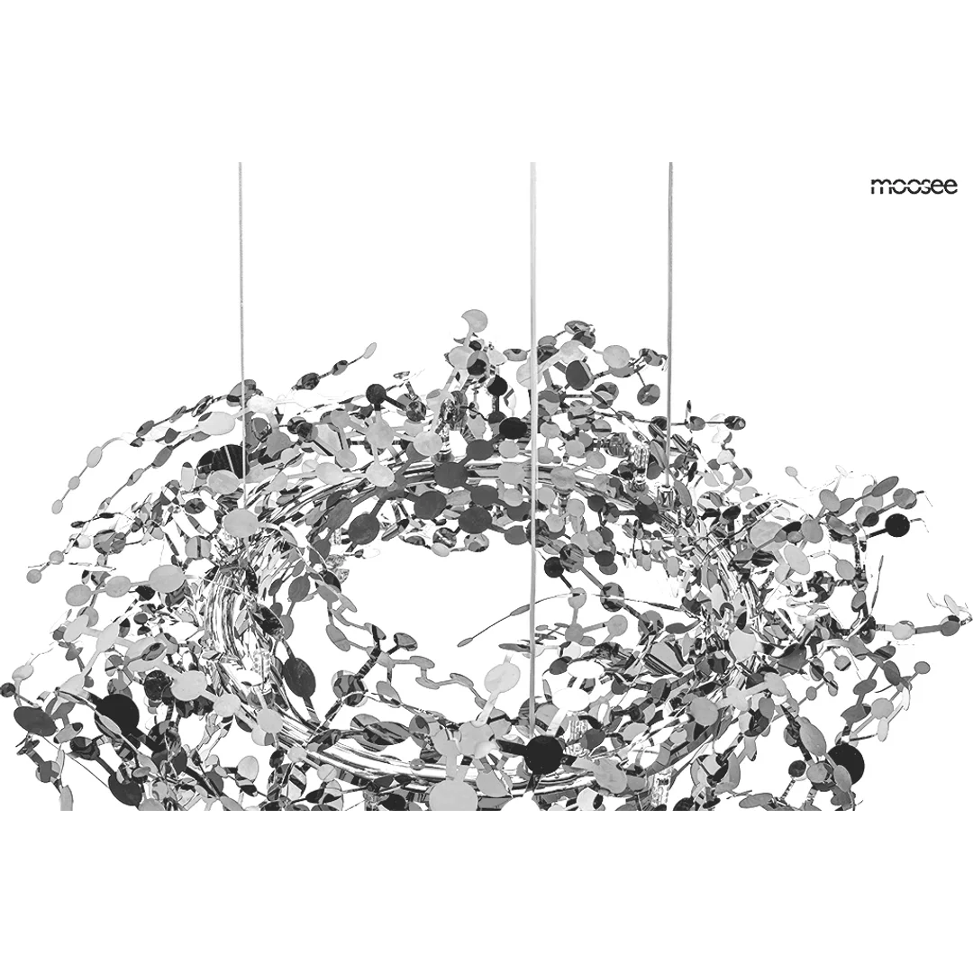 MOOSEE lampa wisząca MONETE 60 chrom — zdjęcie 7