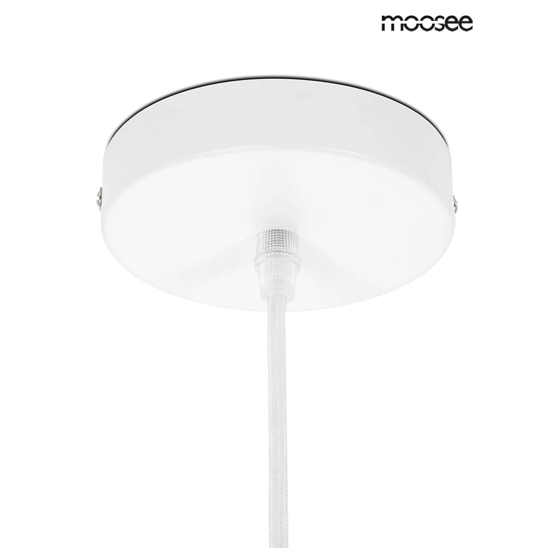 MOOSEE lampa wisząca NEST 30 biała — zdjęcie 5