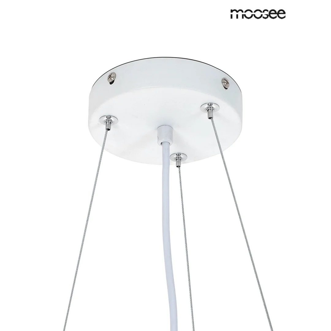 MOOSEE lampa wisząca NIDO biała — zdjęcie 8
