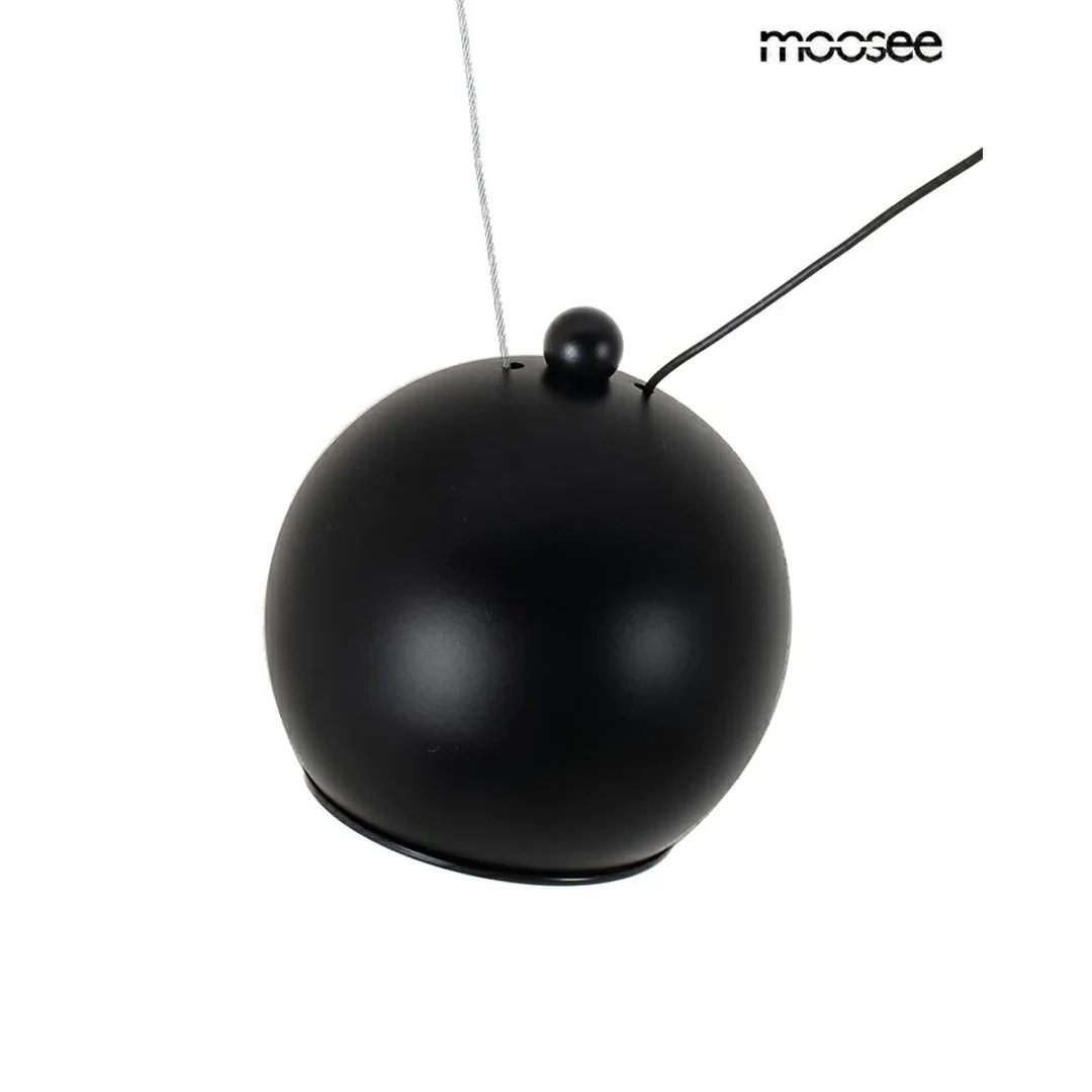 MOOSEE lampa wisząca OCTO 5 czarna — zdjęcie 4