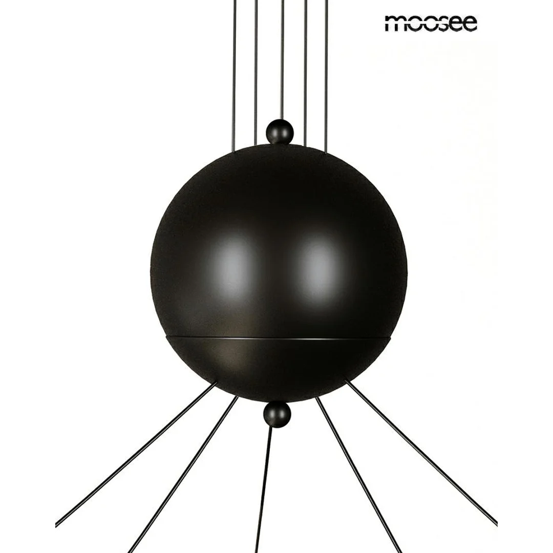 MOOSEE lampa wisząca OCTO 5 czarna — zdjęcie 5