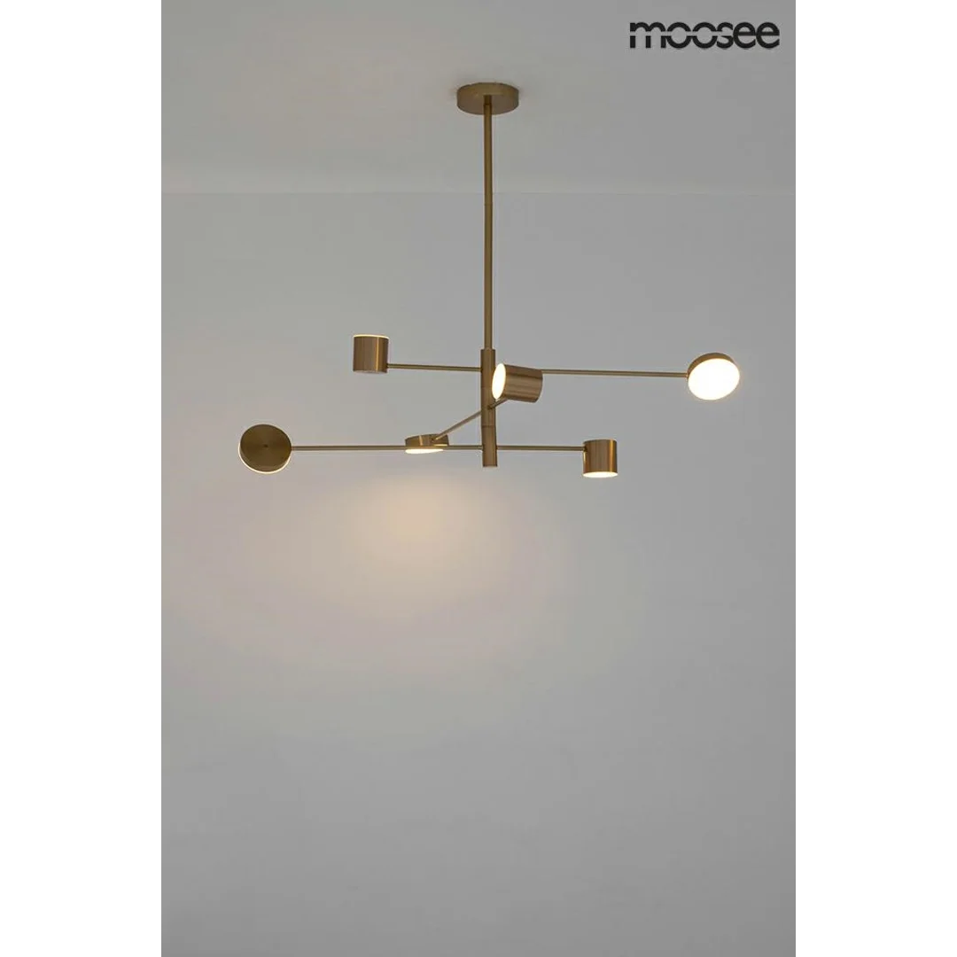 MOOSEE lampa wisząca PIAZETTA złota — zdjęcie 6