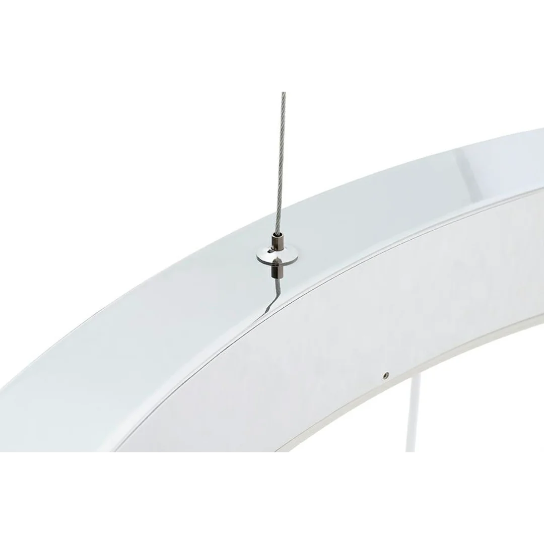 MOOSEE lampa wisząca RING 60 srebrna — zdjęcie 5