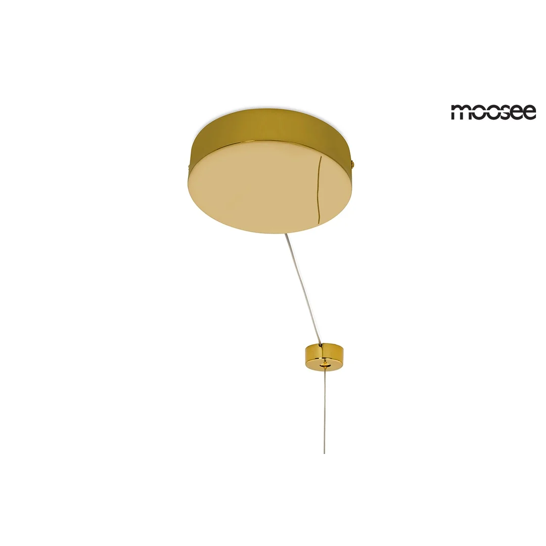 MOOSEE lampa wisząca RING LUXURY 50 złota — zdjęcie 3