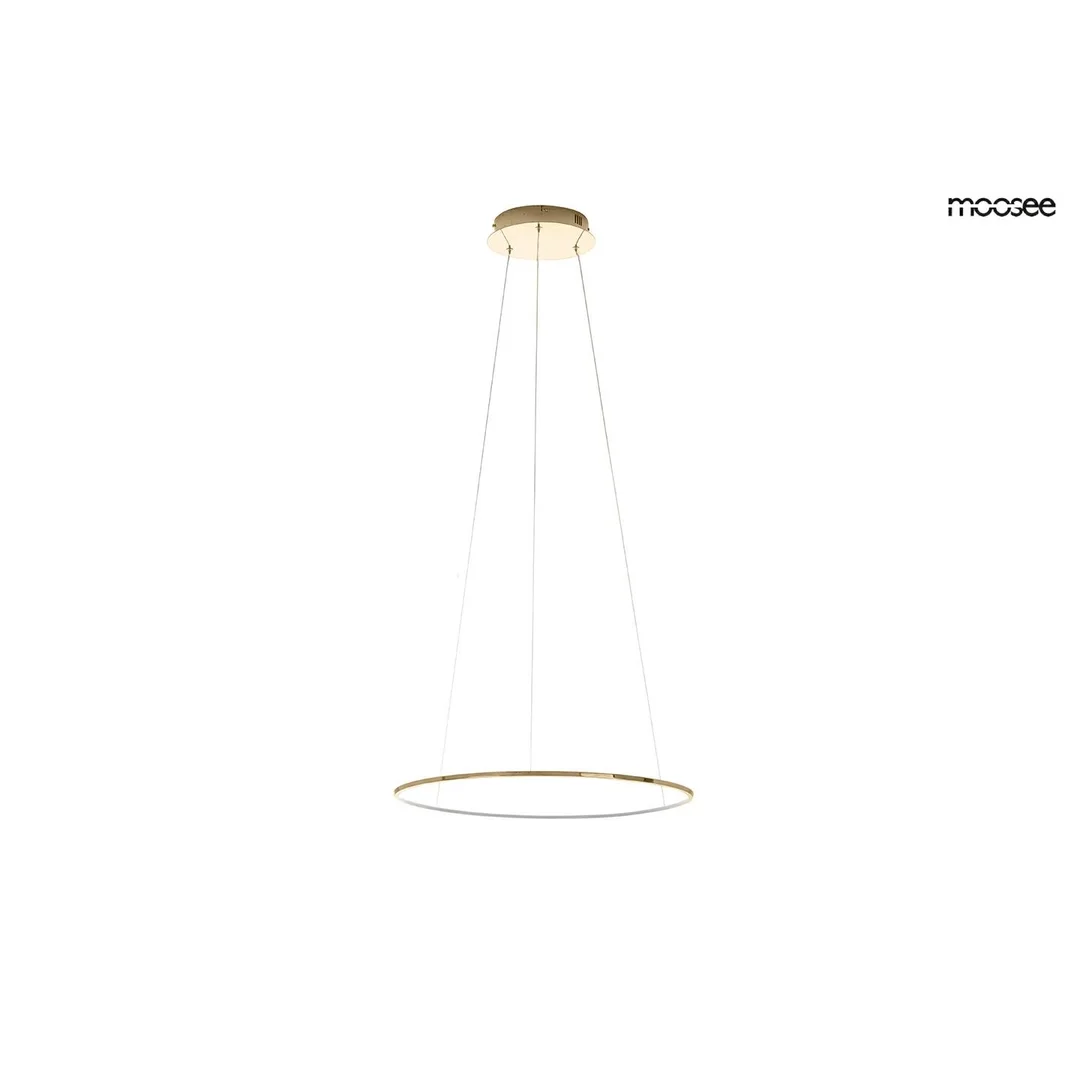 MOOSEE lampa wisząca RING SLIM 40 złota — zdjęcie 6