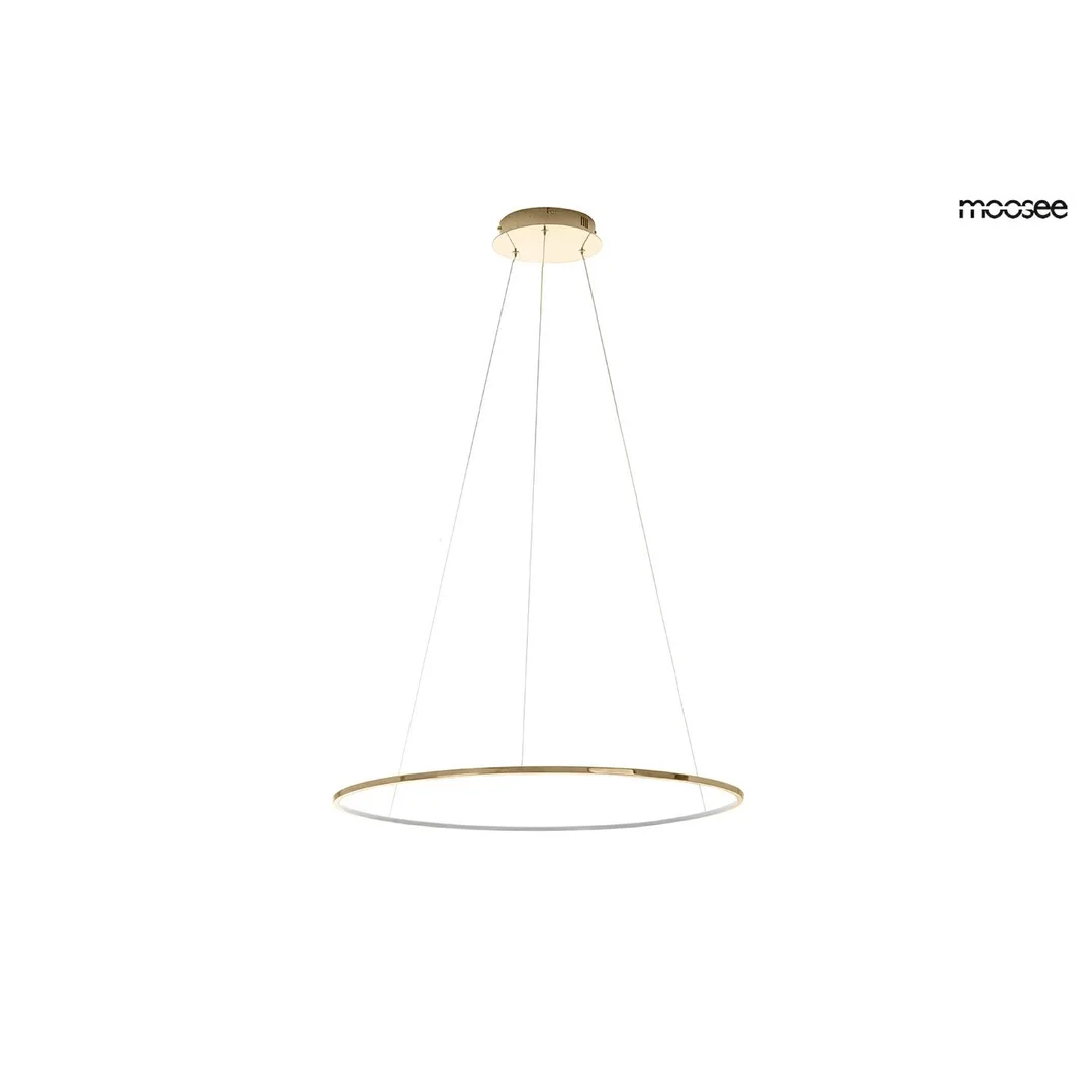 MOOSEE lampa wisząca RING SLIM 60 złota — zdjęcie 6