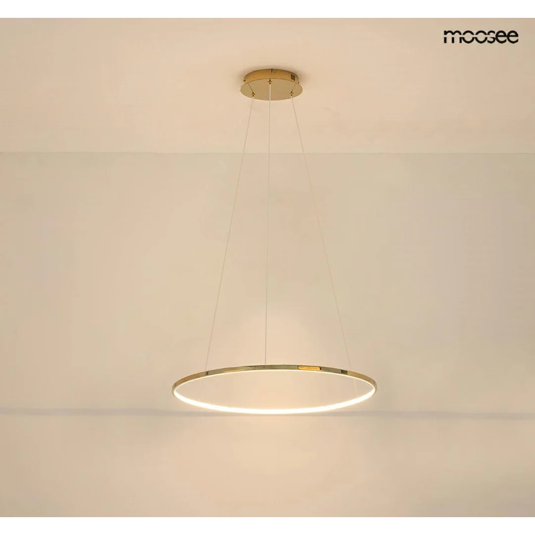 MOOSEE lampa wisząca RING SLIM 60 złota — zdjęcie 8