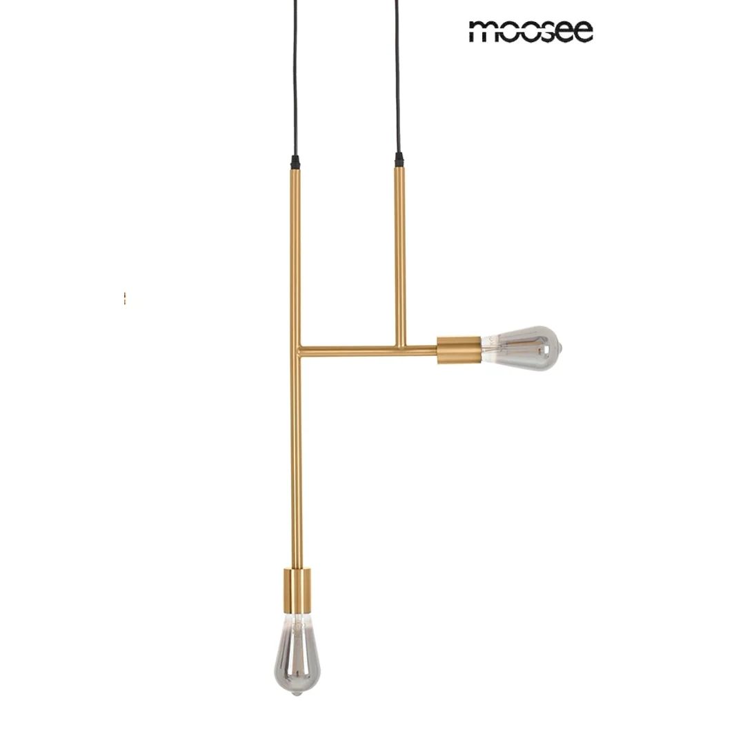 MOOSEE lampa wisząca RIVA 2 złota — zdjęcie 2