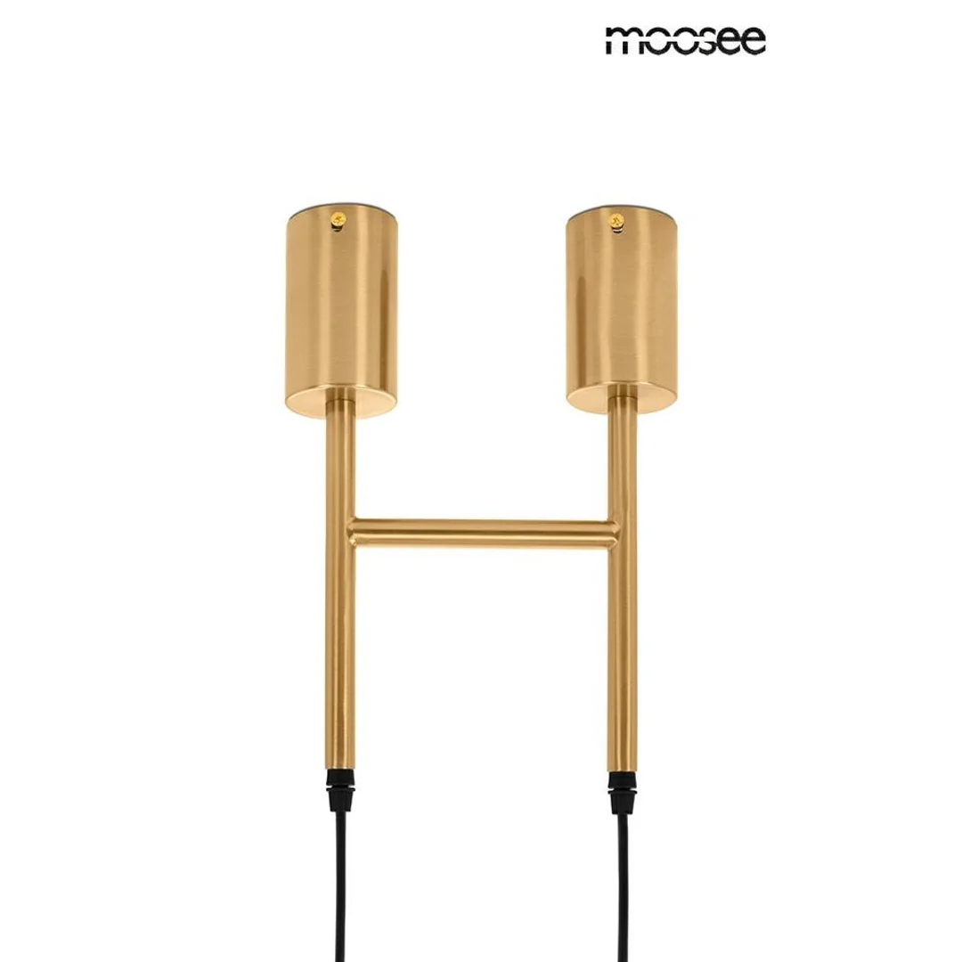 MOOSEE lampa wisząca RIVA 2 złota — zdjęcie 9