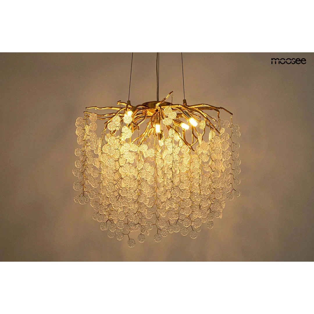 MOOSEE lampa wisząca RIVIERA 60 złota / clear — zdjęcie 3