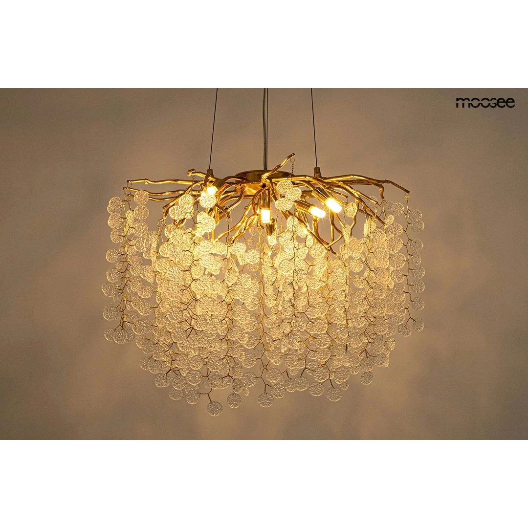 MOOSEE lampa wisząca RIVIERA 80 złota / clear — zdjęcie 3