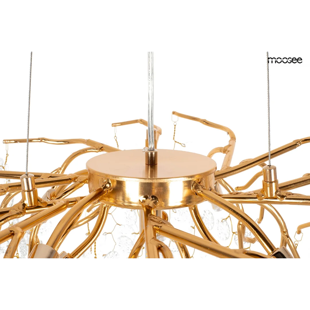 MOOSEE lampa wisząca RIVIERA 80 złota / clear — zdjęcie 8