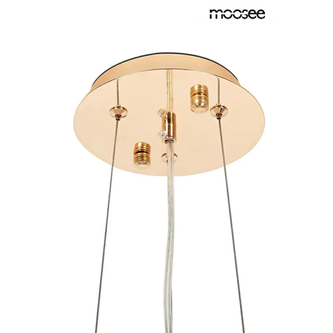 MOOSEE lampa wisząca RIVIERA 80 złota / clear — zdjęcie 10