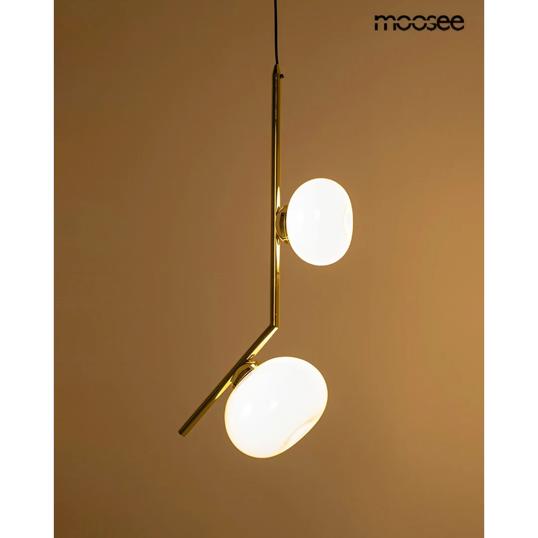 MOOSEE lampa wisząca RUGIA złota — zdjęcie 4