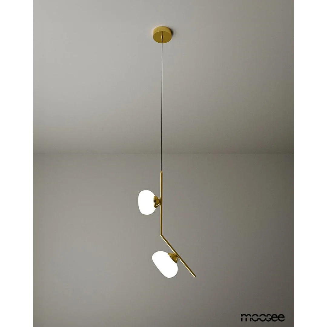 MOOSEE lampa wisząca RUGIA złota — zdjęcie 9