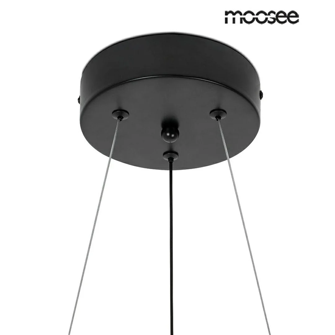 MOOSEE lampa wisząca SERPIENTE 60 czarna — zdjęcie 7