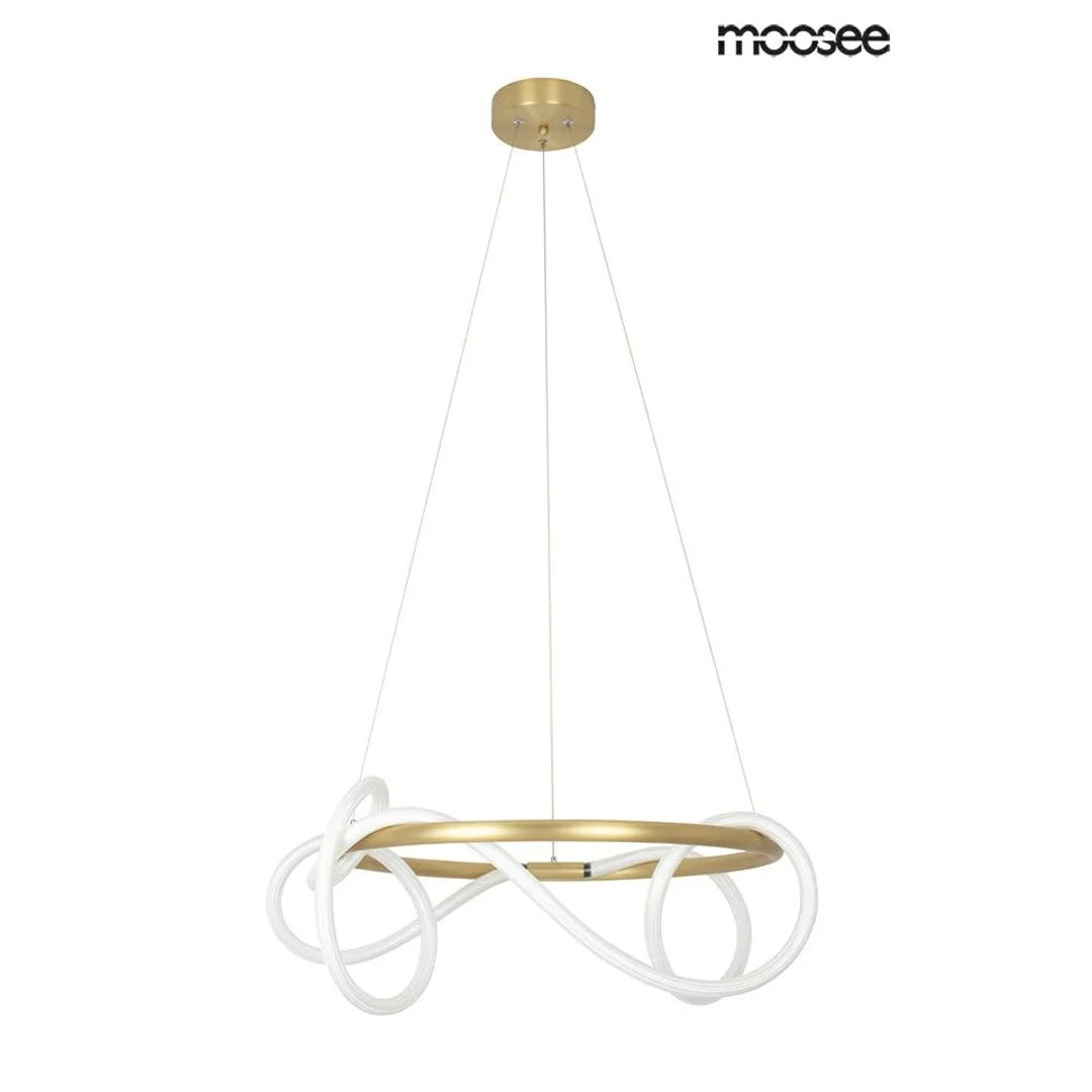 MOOSEE lampa wisząca SERPIENTE 60 złota — zdjęcie 2