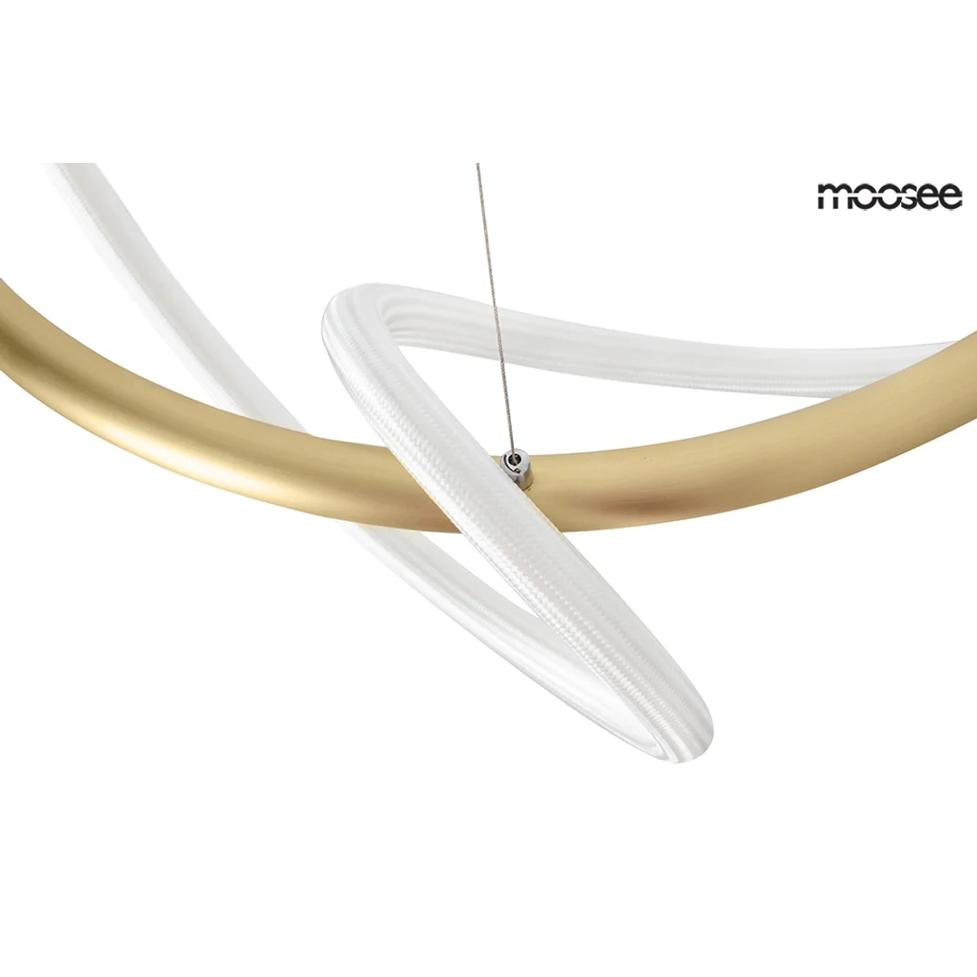 MOOSEE lampa wisząca SERPIENTE 60 złota — zdjęcie 5