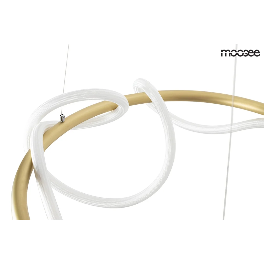 MOOSEE lampa wisząca SERPIENTE 60 złota — zdjęcie 6