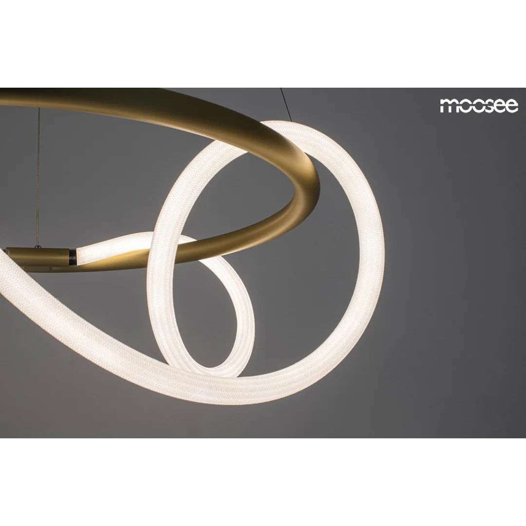 MOOSEE lampa wisząca SERPIENTE 60 złota — zdjęcie 8