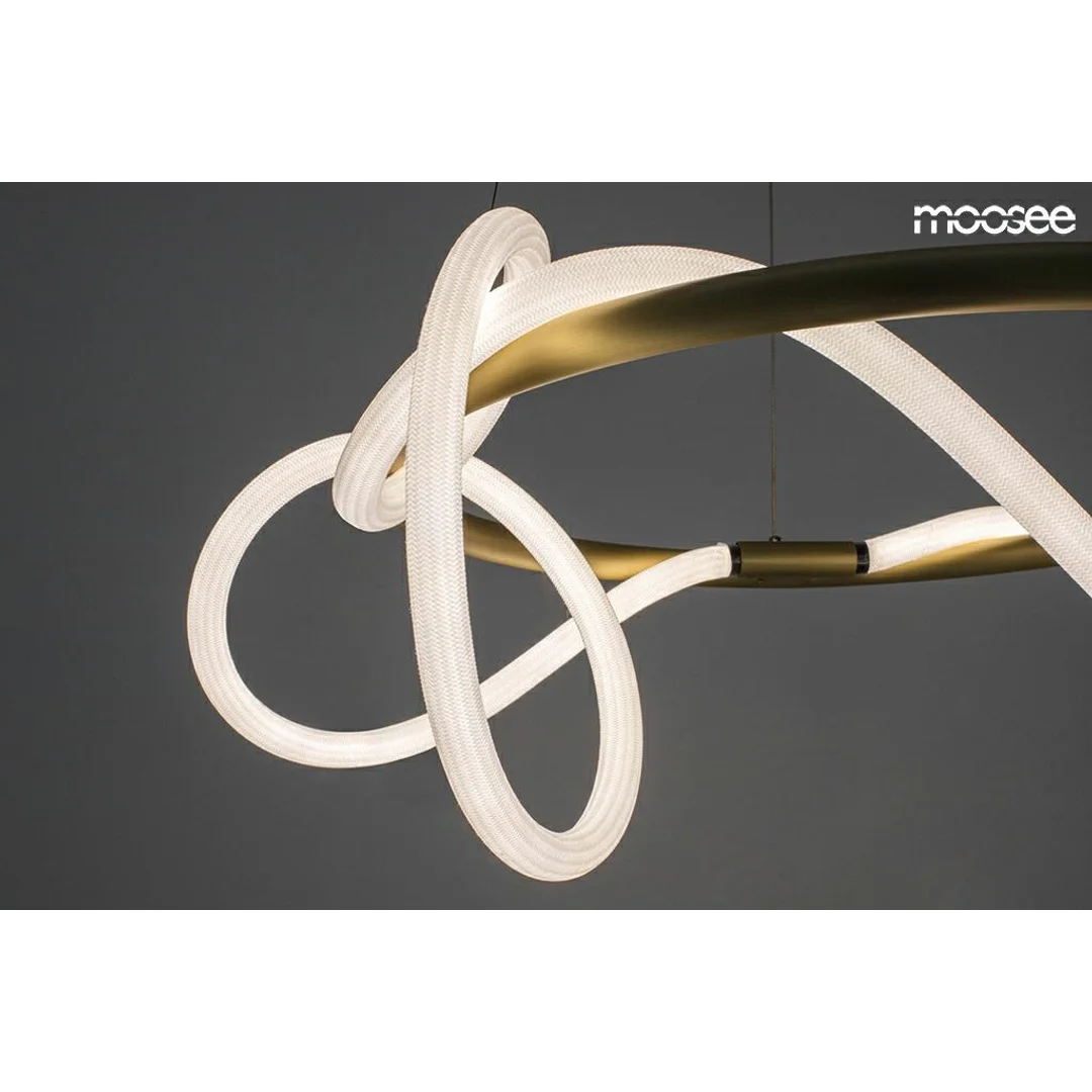 MOOSEE lampa wisząca SERPIENTE 60 złota — zdjęcie 9