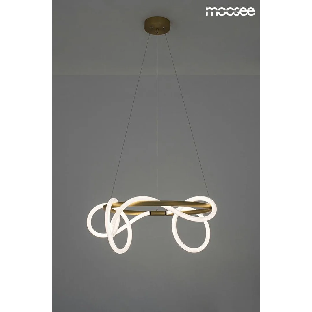 MOOSEE lampa wisząca SERPIENTE 60 złota — zdjęcie 10