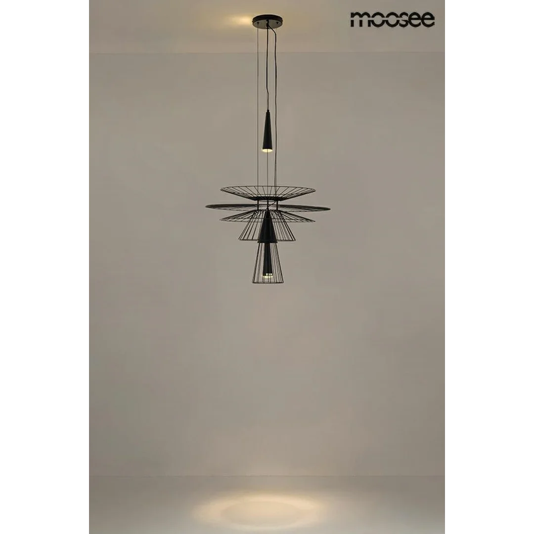 MOOSEE lampa wisząca SESTO czarna — zdjęcie 11