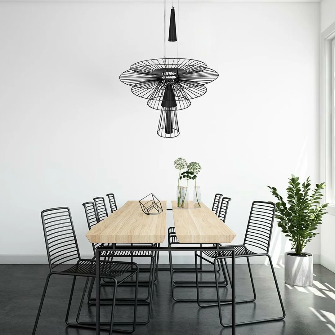 MOOSEE lampa wisząca SESTO czarna — zdjęcie 12