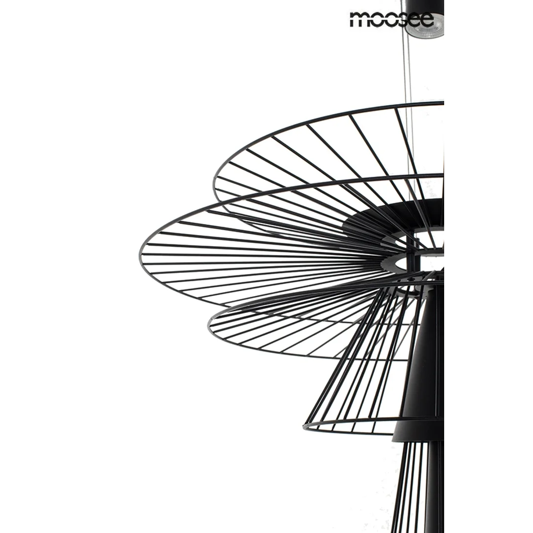 MOOSEE lampa wisząca SESTO czarna — zdjęcie 5