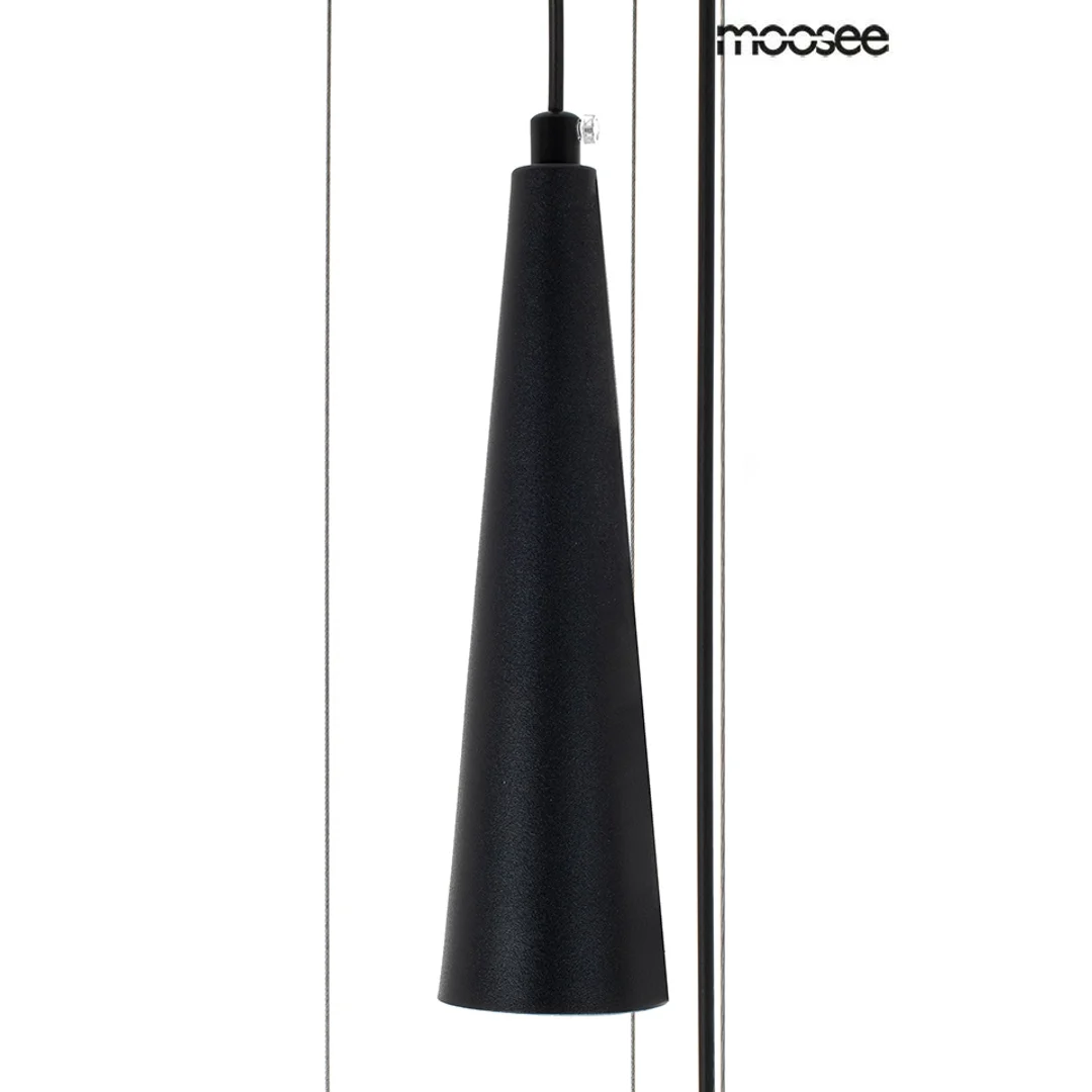 MOOSEE lampa wisząca SESTO czarna — zdjęcie 8