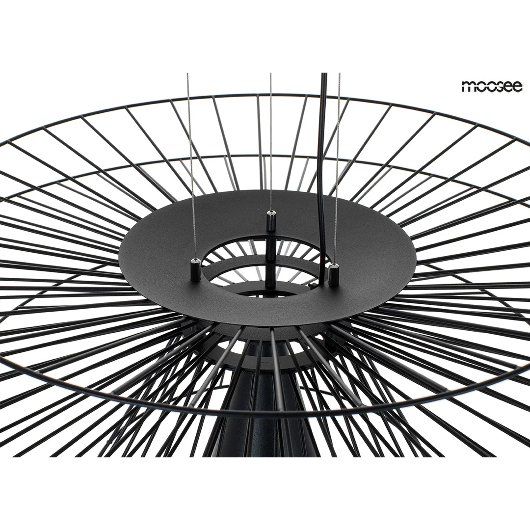 MOOSEE lampa wisząca SESTO czarna — zdjęcie 10