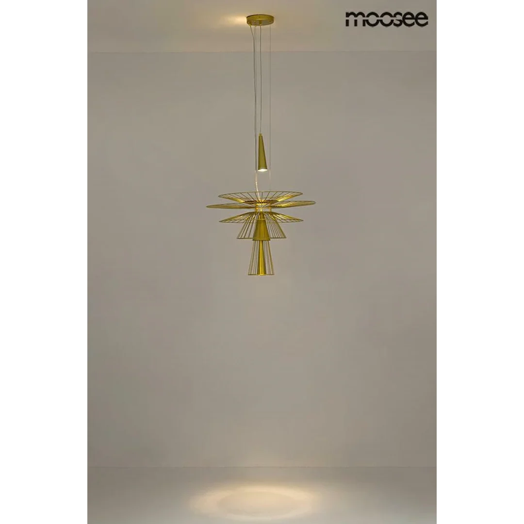 MOOSEE lampa wisząca SESTO złota — zdjęcie 13