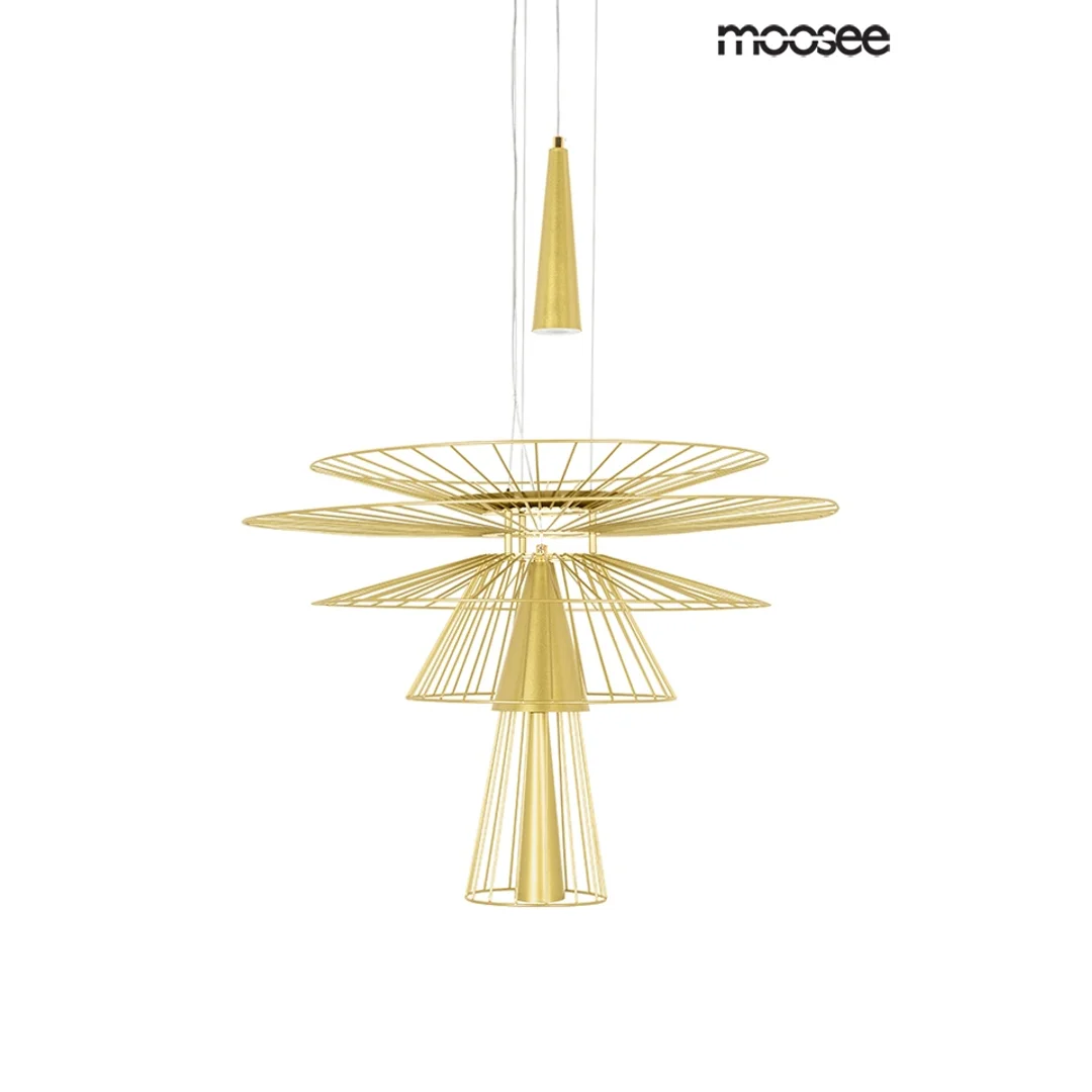 MOOSEE lampa wisząca SESTO złota — zdjęcie 3