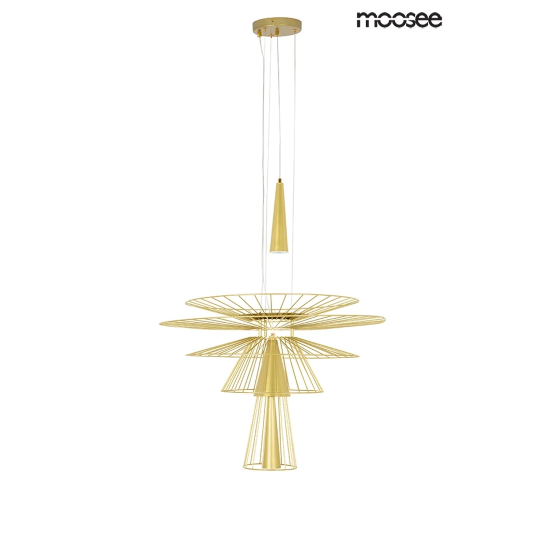 MOOSEE lampa wisząca SESTO złota — zdjęcie 4