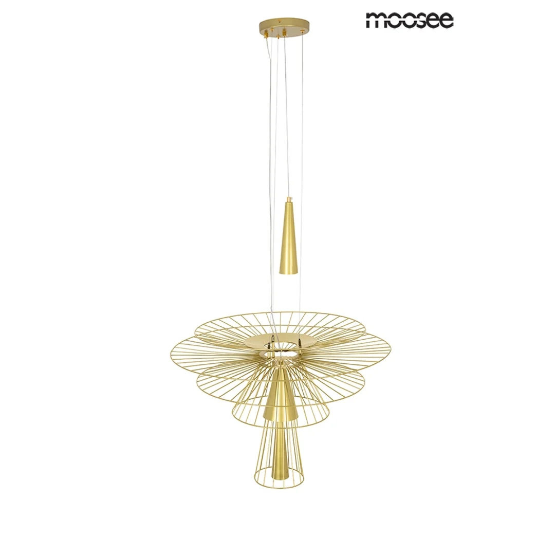 MOOSEE lampa wisząca SESTO złota — zdjęcie 5