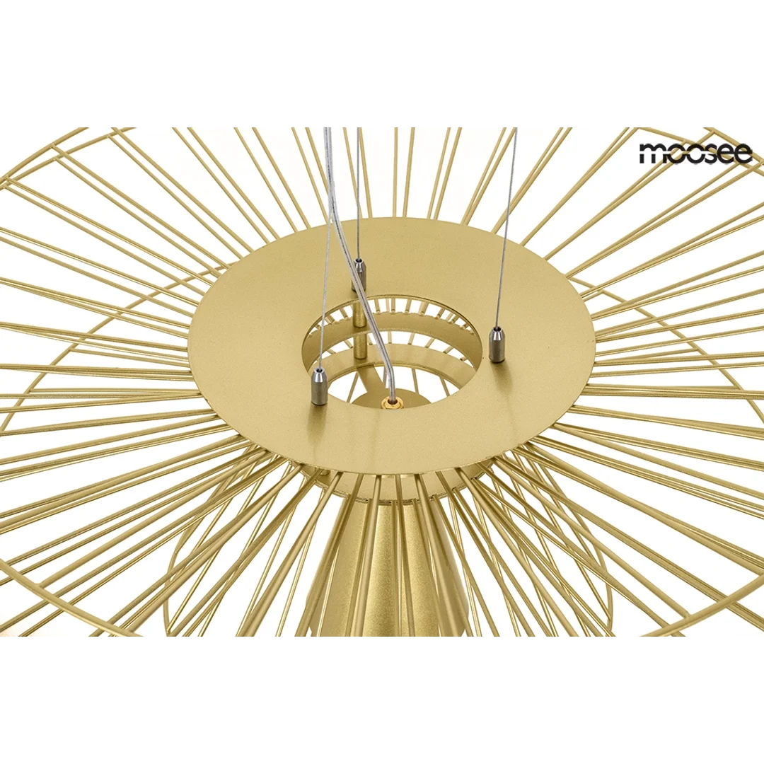 MOOSEE lampa wisząca SESTO złota — zdjęcie 8