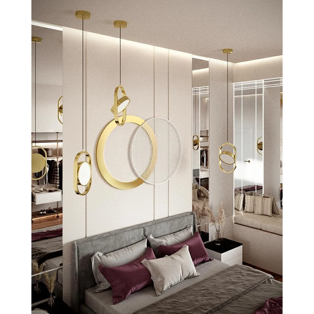 MOOSEE lampa wisząca SPINNER 19 złota — zdjęcie 8