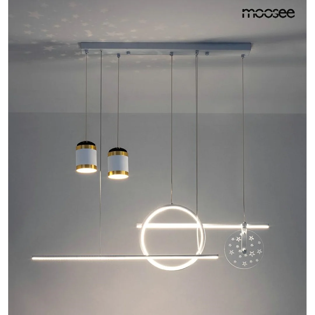 MOOSEE lampa wisząca STARS biała — zdjęcie 3