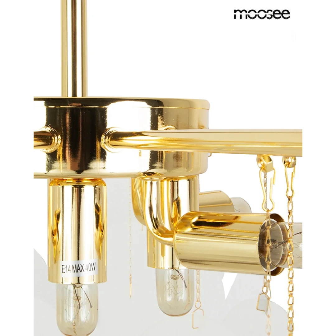 MOOSEE lampa wisząca SUONO 80 złota — zdjęcie 4