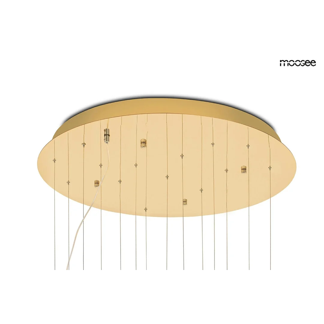 MOOSEE lampa wisząca TULIPPE 14 DISC złota — zdjęcie 8