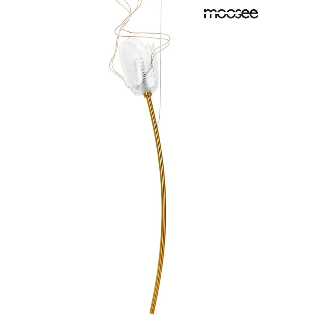 MOOSEE lampa wisząca TULIPPE 7 DISC złota — zdjęcie 5